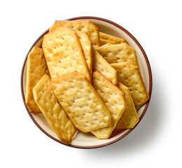 bowl of crackers