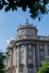 Serbian government building in Belgrade