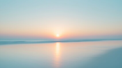 Fototapeta premium Abstract beach sunset background for summer holiday concept