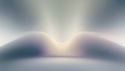 Minimalist gray background featuring abstract patterns and light effects