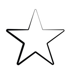 star icon vector on a white background. 
