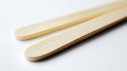 Wooden Sticks Closeup.