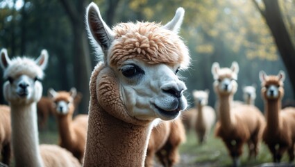 Obraz premium Animal's side profile with a natural background