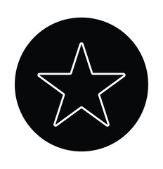  star icon vector on a white background. 