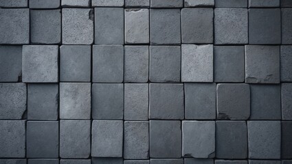 Naklejka premium Textured and seamless grey earthenware floor tile background