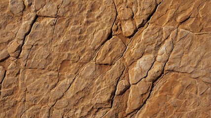 Close-up Texture of Natural Sandstone Surface with Organic Patterns 2