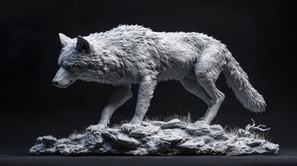 Obraz premium Dire Wolf