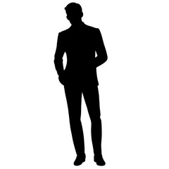 Businessman Silhouette Set