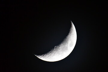 New Moon, Waxing Cresent (21%)