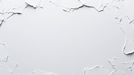 Obraz premium White textured background with copy space minimalist design element
