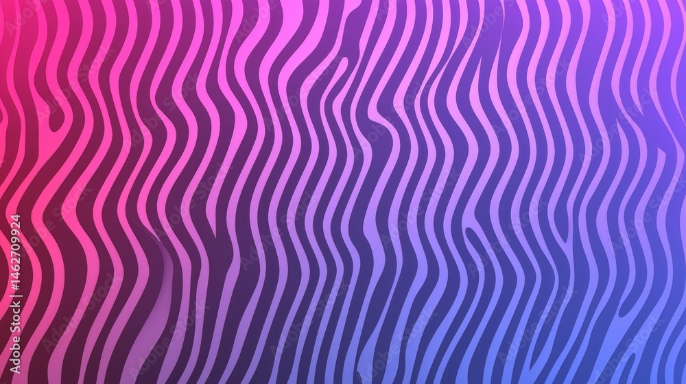 Fototapete zebra print background with a purple and blue color scheme. the zebra print is very bold and vibrant