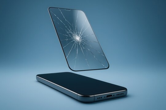 Replacing broken tempered glass screen protector of a smartphone