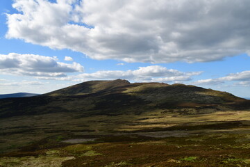 Comeragh Mountain landscape. Nire Valley, Knockanaffrin, Co. Waterford, Ireland