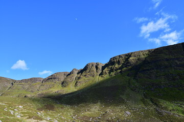 Comeragh Mountain landscape. Nire Valley, Knockanaffrin, Co. Waterford, Ireland