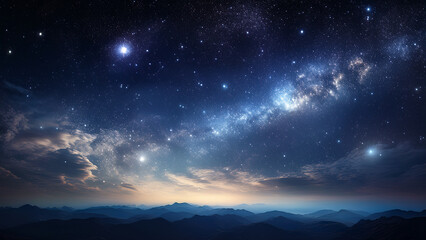 Fototapeta premium starry night sky