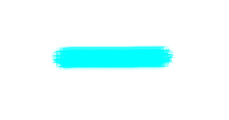 Abstract cyan horizontal banner graphic against black background