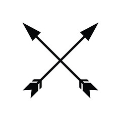 black and white arrows on white