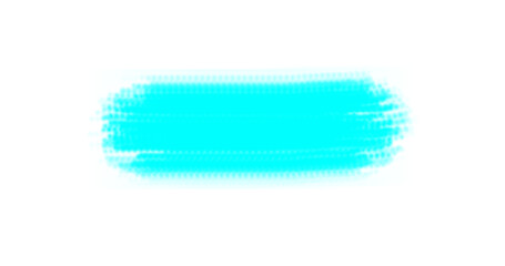 Abstract teal graphic design element on black background