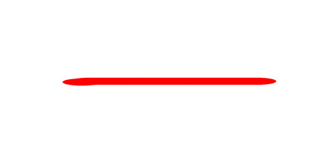Simple Red Horizontal Line on a Black Background