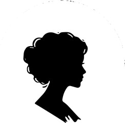 silhouette of a woman