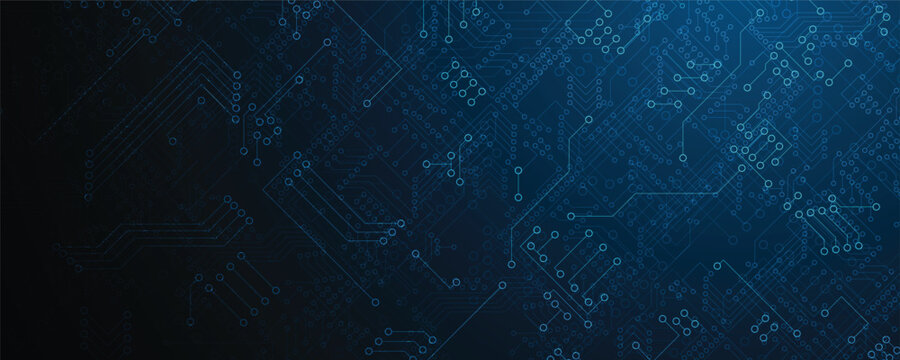 Abstract circuit technology concept background