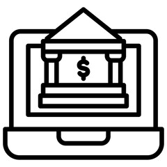 Digital Banking Icon