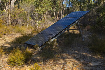 Solar panel in Yanchep National Park, Western Australia, Australia
