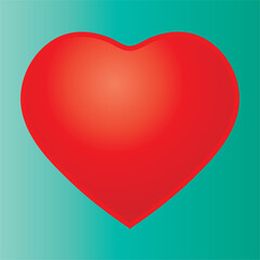 Red Heart Illustration and Graphic Art.