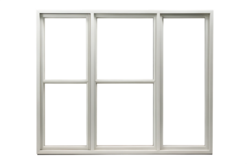 window frames isolated on white background PNG