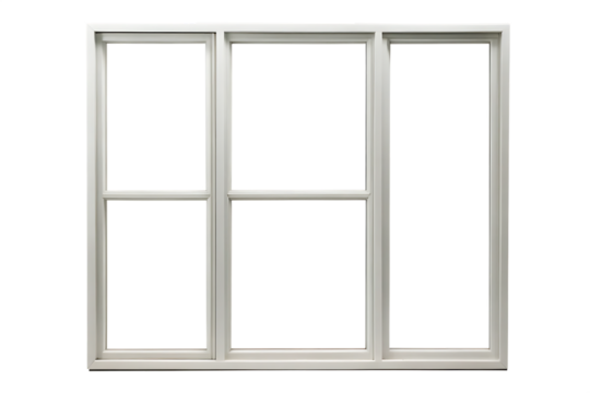 window frames isolated on white background PNG