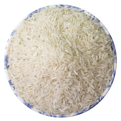 White rice in a bowl
