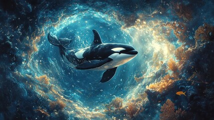 Orca in a Cosmic Ocean