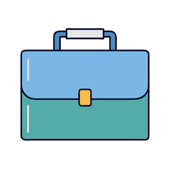 Portfolio briefcase business case document bag leather bag office bag work bag file bag blue bag