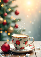 Fototapeta premium Theme: Festive and Holiday Wishes - Morning Greetings