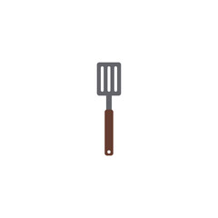 Spatula icon logo flat vector design