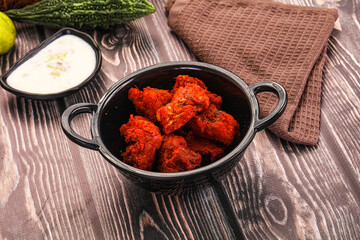 Indian cuisine - hot Fish Tikka