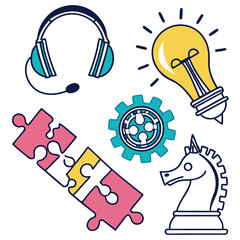 Modern Social Media Connection Vector  Online Communication, Mobile and Laptop Networking Design