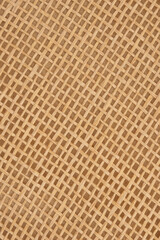 Beige canvas weave mesh material background