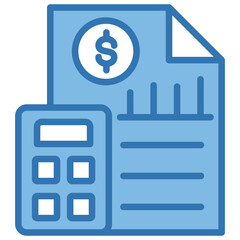 Financial Report Icon