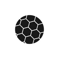 Obraz premium soccer icon. soccer Symbol sign for mobile concept and web design. Vector icon, Logo illustration, Vector graphics