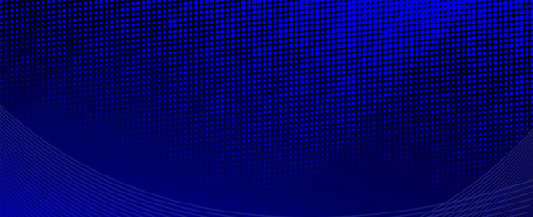 Blue abstract background diagonal geometric shape with halftone. Modern fiber textured vector