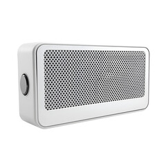 Obraz premium Portable Wireless Bluetooth Speaker Modern Cylinder Design on transparent background