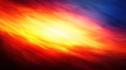 Vibrant, dynamic abstract colors swirling in a fiery explosion