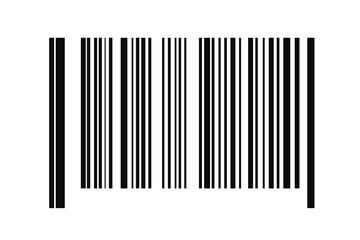 Barcode isolated on white background. Code stripes sticker. Barcode labels, customers qr code.