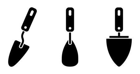 Gardening trowel tools set for planting and digging