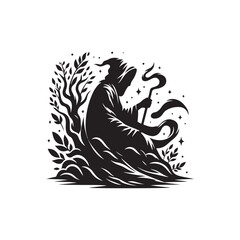 Fototapeta premium The Invisibility Cloak Vector (3).eps
