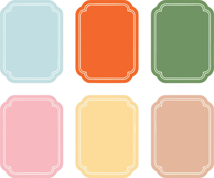 colorful quote text boxes collection vector illustration speech bubble message