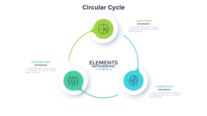 Modern Infographic Vector Banner. Business Illustration