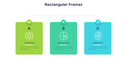 Modern Infographic Vector Banner. Business Illustration