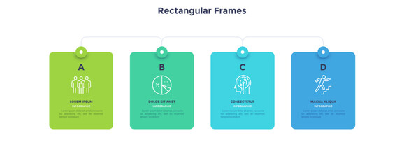 Modern Infographic Vector Banner. Business Illustration